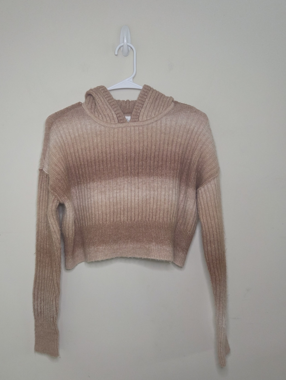 Women's Offline By Aerie Cropped Hooded Sweater Sz XXS